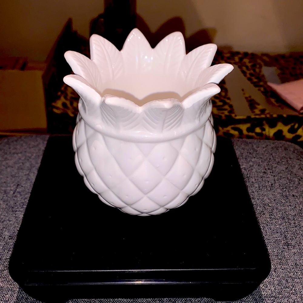 Bath and Body Works RARE Pineapple Mini Candle Holder